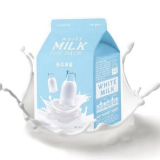 A'Pieu White Milk One-Pack Увлажняющая тканевая маска с молочными протеинами и экстрактом алоэ 21ml
